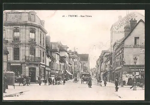 AK Troyes, Rue Thiers