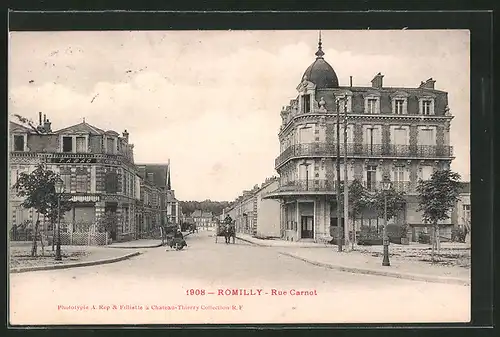 AK Romilly, Rue Carnot