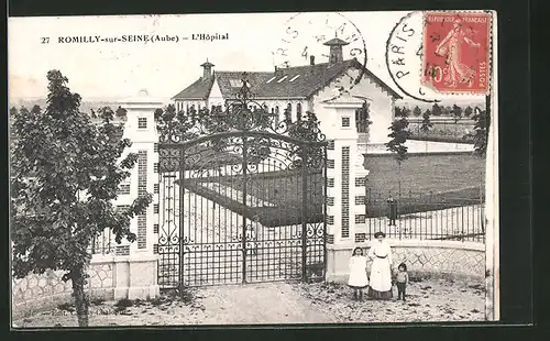 AK Romilly-sur-Seine, L`Hôpital