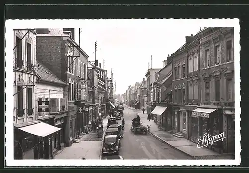 AK Romilly-sur-Seine, Rue de la Boule d`Or