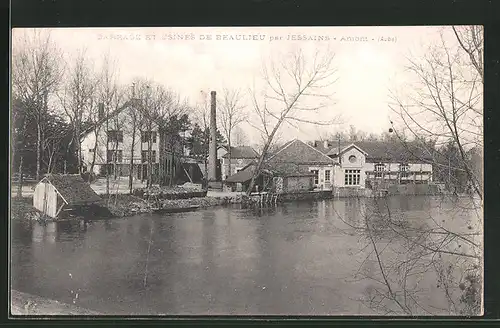 AK Jessains, Barrage et Usines de Beaulieu