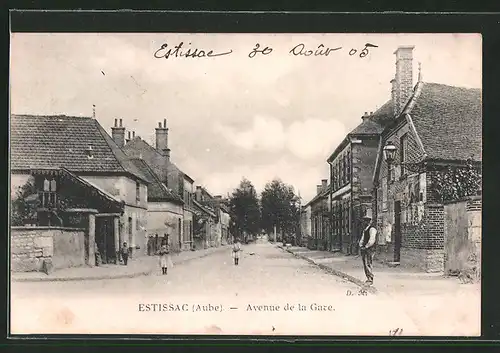 AK Estissac, Avenue de la Gare