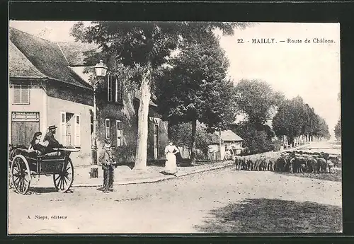 AK Mailly, Route de Châlons