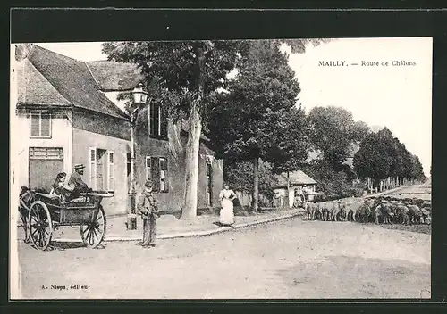 AK Mailly, Route de Châlons