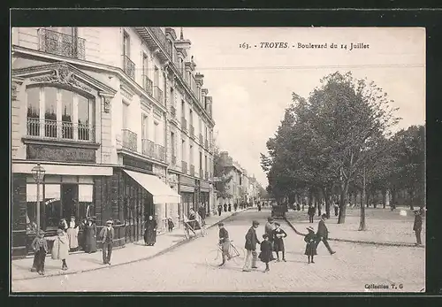 AK Troyes, Boulevard du 14 Juliet