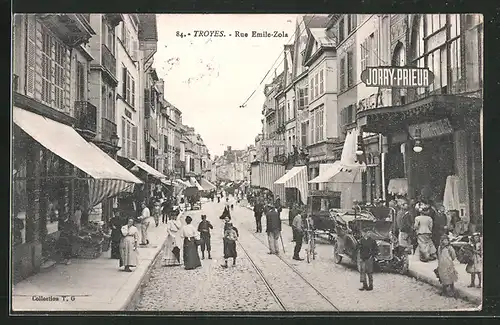 AK Troyes, Rue Emile-Zola