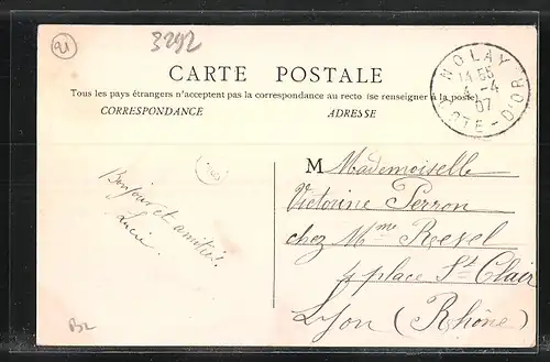 AK Nolay, Place de l`Hôtel de Ville