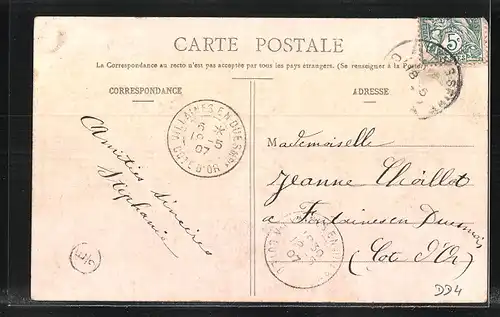 AK Montigny-sur-Aube, La Chapelle