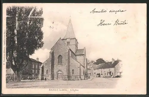 AK Aignay-le-Duc, L`Église