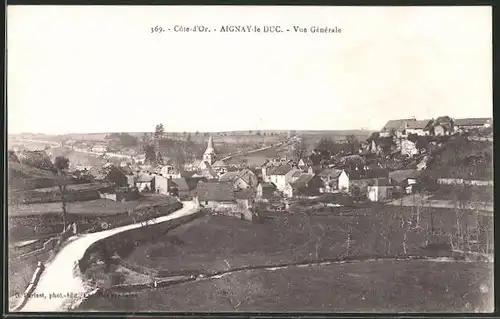 AK Aignay-le-Duc, Vue générale