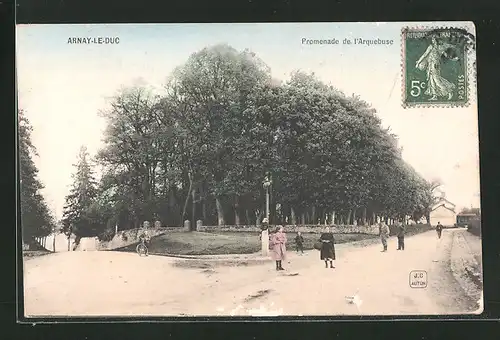 AK Arnay-le-Duc, Promenade de l`Arquebuse