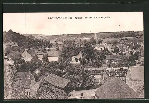 AK Aignay-le-Duc, Quartier de Lamargelle