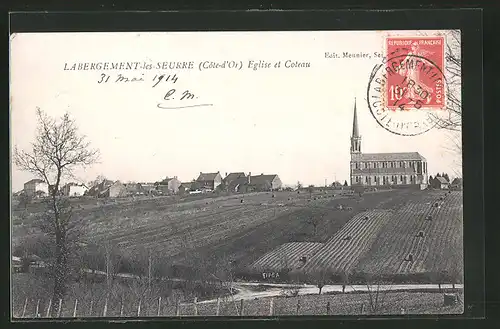 AK Labergement-les-Seurre, Église et Coteau