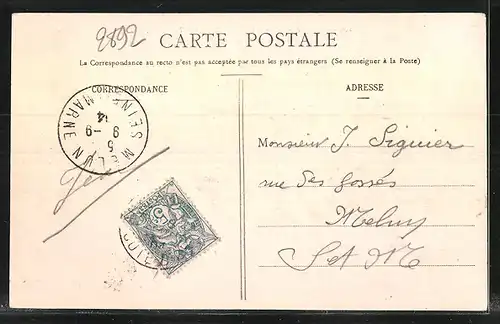 AK Arc-sur-Tille, Barrage