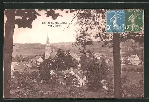 AK Aisey-sur-Seine, Vue Générale