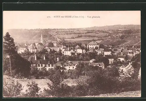 AK Aisey-sur-Seine, Vue générale