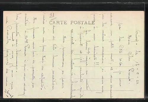 AK Aisey-sur-Seine, Vue générale