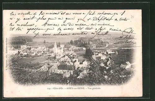 AK Aisey-sur-Seine, Vue générale