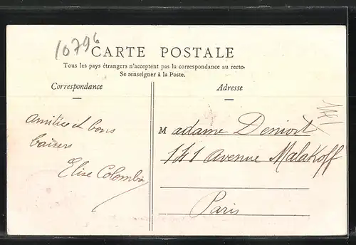 AK Alise-Sainte-Reine, Le Nouveau Chemin de la Statue