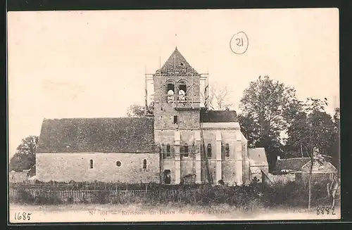 AK Ouges, L`Église