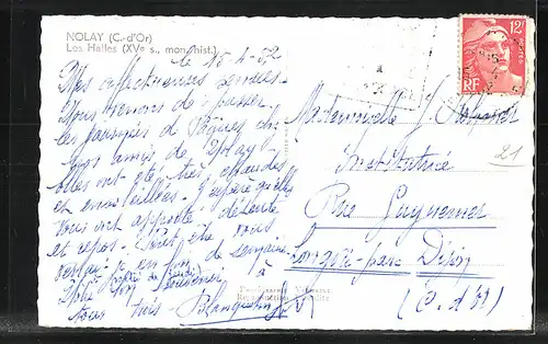 AK Nolay, Les Halles