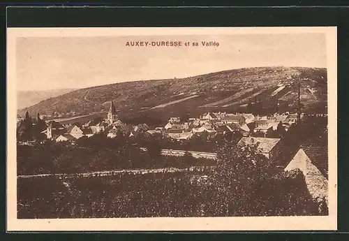 AK Auxey-Duresse, et sa Vallée, Panorama
