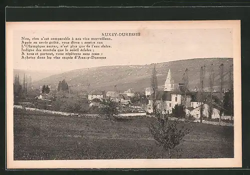 AK Auxey-Duresses, vue panoramique
