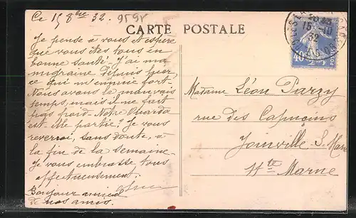 AK Aisey-sur-Seine, Vue générale prise coté Ouest