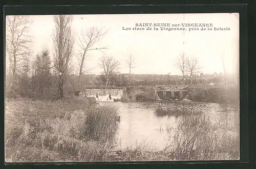 AK Saint-Seine-sur-Vingeanne, Les rives