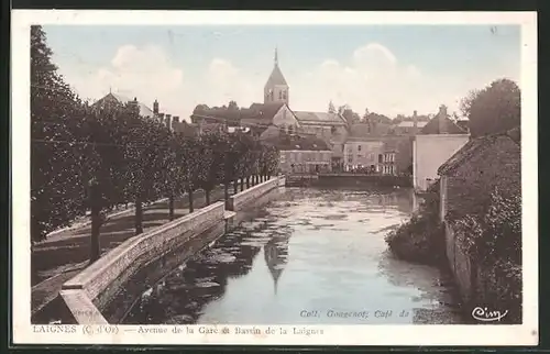 AK Laignes, Avenue de la Gare