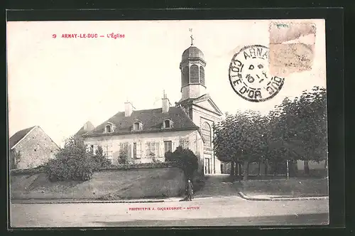 AK Arnay-le-Duc, L`Église