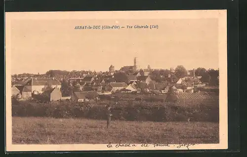 AK Arnay-le-Duc, Vue Générale