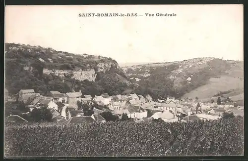 AK Saint-Romain-le-Bas, Vue Générale