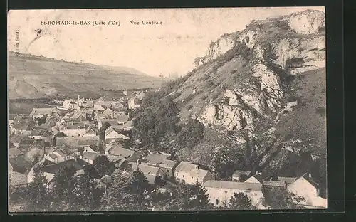 AK Saint-Romain-le-Bas, Vue Générale