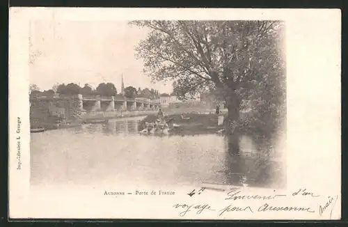 AK Auxonne, Porte de France