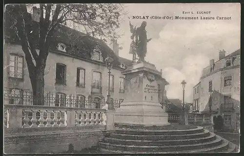 AK Nolay, Monument Lazare Carnot