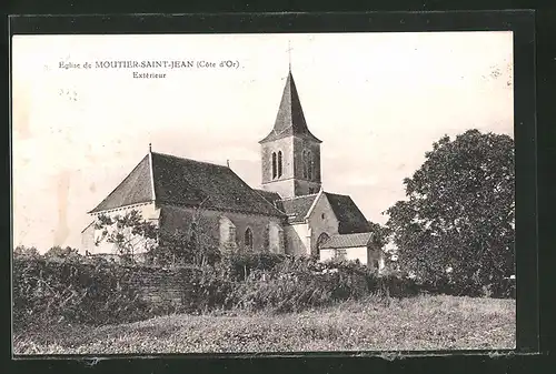 AK Moutier-Saint-Jean, Eglise, Extérieur