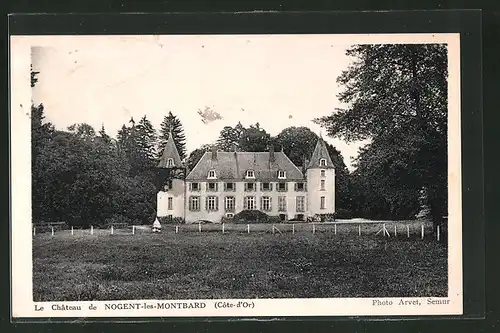 AK Nogent-les-Montbard, Le Chateau