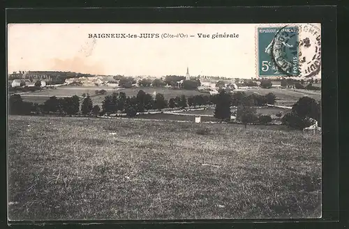 AK Baigneux-les-Juifs, Vue générale