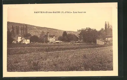AK Santenay-les-Bains, Les Sources