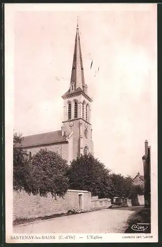 AK Santenay-les-Bains, L`Eglise