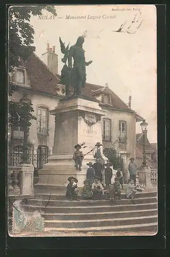 AK Nolay, Monument Lazare Carnot