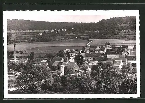 AK Bligny-sur-Ouche, Vue générale d`Oucherotte