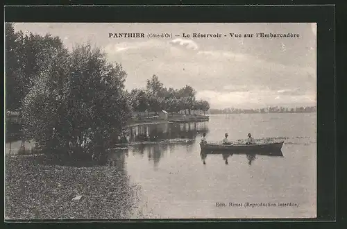 AK Panthier, Le Réservoir, Vue sur l`Embarcadère