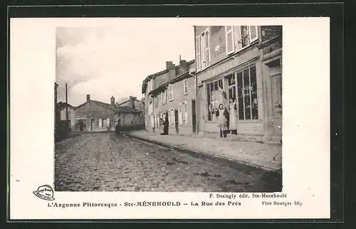 AK Sainte-Menehould, La Rue des Prés