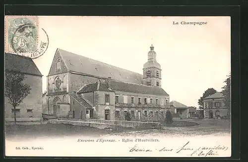 AK Epernay, Eglise d`Hautvillers