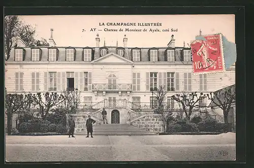 AK Ay, Chateau de Monsieur de Ayala, coté Sud