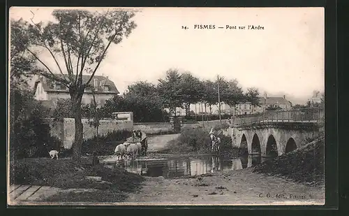 AK Fismes, Pont sur l`Ardre