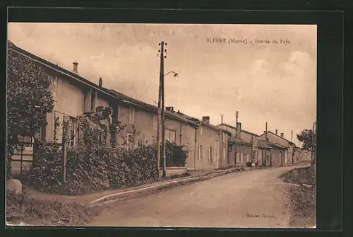 AK Blesme, Entrée du Pays