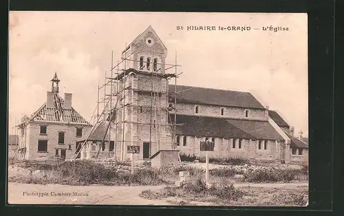 AK St-Hilaire-le-Grand, L`Eglise